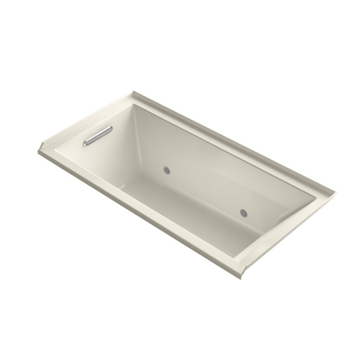 Kohler Underscore® 60" x 30" Drop In Soaking Bathtub Wayfair.ca